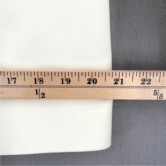 FAVORITE DAUGHTER Blazer Womens Small Cream Margaret Tuxedo Double Breasted NEW - Picture 11 of 12